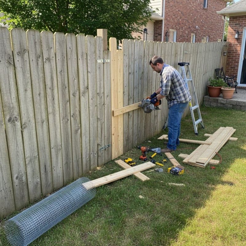 Ornamental Fence Repair